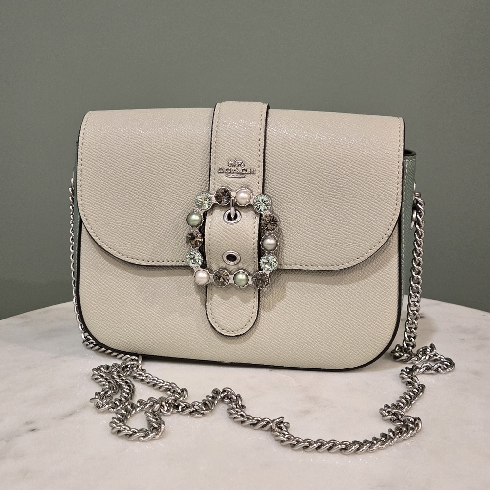 Green Coach Gemma Crossbody Bag
